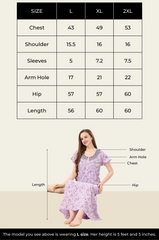 Puce Pink Bamboo Cotton Hazel