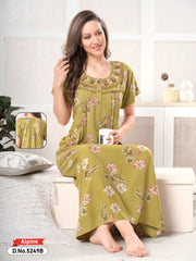 Moss Green Supima Cotton Mehak