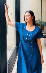 Soft Denim Ruby Nightgown