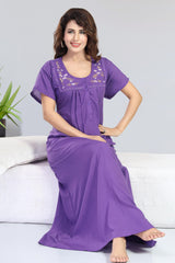 Violet Bamboo Cotton Monali