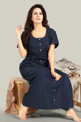 Soft Denim Amelia Nightgown