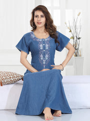 Soft Denim Aria Nightgown