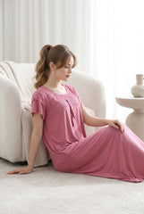 Blush Pink Malai fabric Alifya