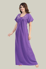 Violet Bamboo Cotton Monali