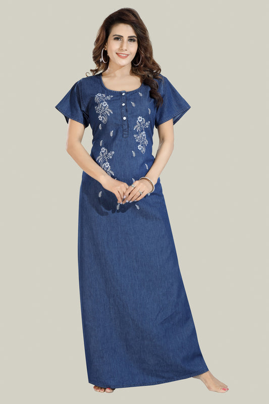 Soft Denim Reya Nightgown