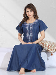 Soft Denim Aria Nightgown