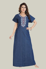 Soft Denim Nora Nightgown