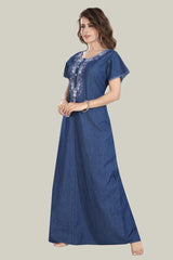 Soft Denim Aria Nightgown