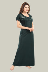 Bottle Green Supima Cotton Plain Nisha