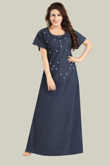 Soft Denim Salina Nightgown