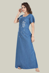 Soft Denim Reya Nightgown