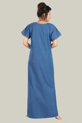 Soft Denim Ruby Nightgown