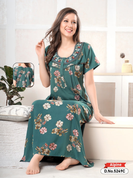 Bottle Green Supima Cotton Mehak