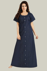 Soft Denim Amelia Nightgown