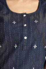 Soft Denim Salina Nightgown