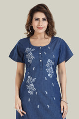 Soft Denim Reya Nightgown