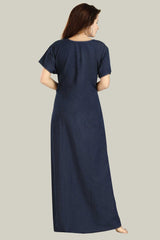 Soft Denim Amelia Nightgown