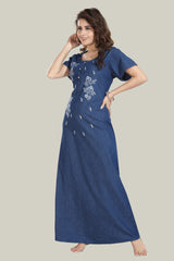Soft Denim Reya Nightgown