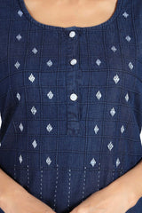 Soft Denim Ruby Nightgown