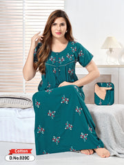 Viridian Green Pure Mulmul Cotton Lucy