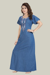 Soft Denim Aria Nightgown