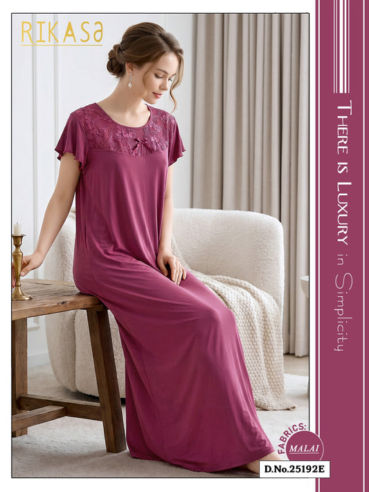Raspberry Pink Malai fabric Ayesha