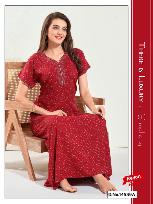 Cherry Red Reyon Riyana