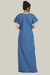 Soft Denim Alora Nightgown