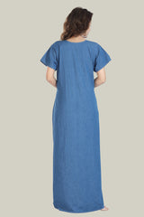 Soft Denim Lora Nightgown