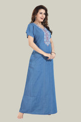 Soft Denim Nora Nightgown