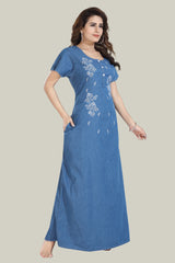Soft Denim Reya Nightgown