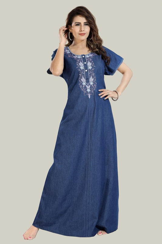 Soft Denim Aria Nightgown