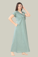 Tiffany Blue Supima Cotton Plain Nina