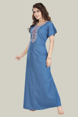 Soft Denim Nora Nightgown