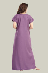 Lavender Supima Cotton Plain Nisha