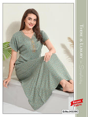 Light Green Reyon Riyana