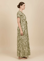 Light Green Supima Cotton Umbrella Nightgown Tina