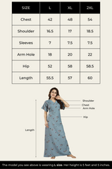 Charcoal Grey Supima Cotton Ishita