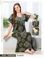 Olive Green Bamboo Cotton Grace