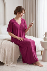 Raspberry Pink Malai fabric Rubina
