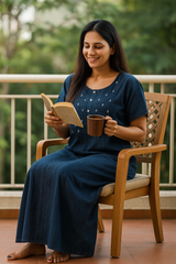 Soft Denim Ruby Nightgown