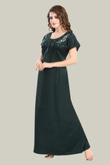 Bottle Green Supima Cotton Plain Nisha