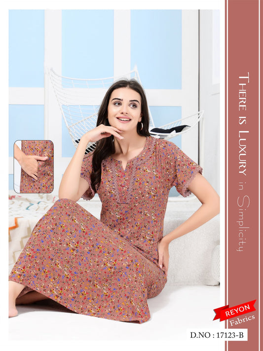 Peanut Brown Reyon Suhana