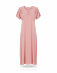 Baby Pink Malai fabric Anvika