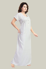 Swoke Grey Supima Cotton Plain Nisha